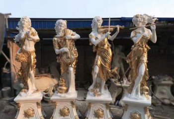 四季女神雕塑廠家，歐洲人物雕塑擺件，西方人物主題
