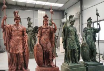 武士雕塑廠家，歐式人物雕塑，仿古武士雕塑廠