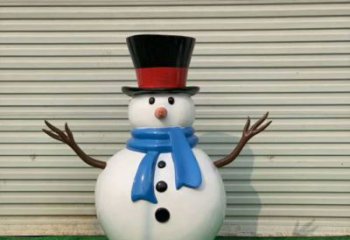 雪人雕塑廠家，圣誕節(jié)人物小品，幼兒園卡通雕塑