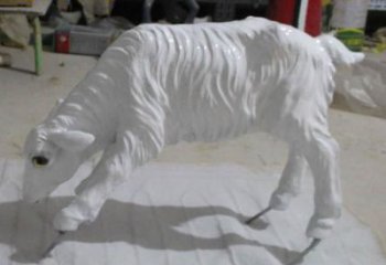 綿羊雕塑廠家，仿真玻璃鋼綿羊雕塑廠