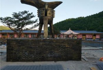 酒尊雕塑廠家，城市廣場(chǎng)景觀雕塑，大型酒樽雕塑廠