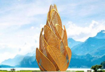 城市青稞雕塑廠家 風(fēng)景區(qū)彩繪雕塑 抽象擺件