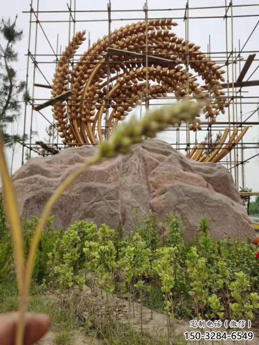 廣場(chǎng)青稞雕塑廠家 公園仿真雕塑 抽象擺件 廣場(chǎng)青稞雕塑廠家 公園仿真雕塑 抽象擺件