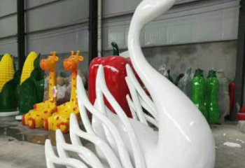 園林天鵝雕塑 風景區(qū)仿真雕塑 廣場小品