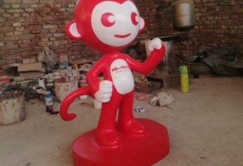 商場(chǎng)猴子雕塑 仿真動(dòng)物雕塑 店門(mén)口小品