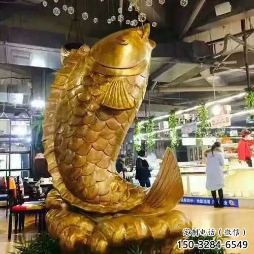 風(fēng)景區(qū)鯉魚雕塑 售樓處廣場雕塑 仿古擺件