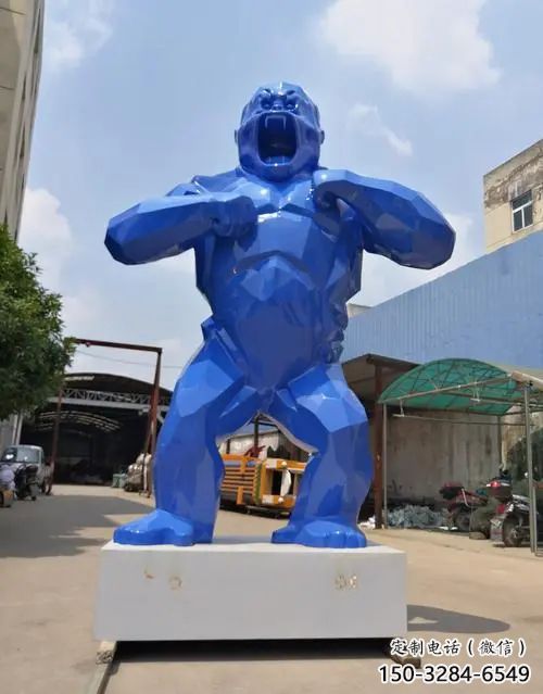 彩繪黑猩猩雕塑 仿真動(dòng)物雕塑 步行街?jǐn)[件 彩繪黑猩猩雕塑 仿真動(dòng)物雕塑 步行街?jǐn)[件