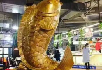 風(fēng)景區(qū)鯉魚(yú)雕塑 售樓處廣場(chǎng)雕塑 仿古擺件