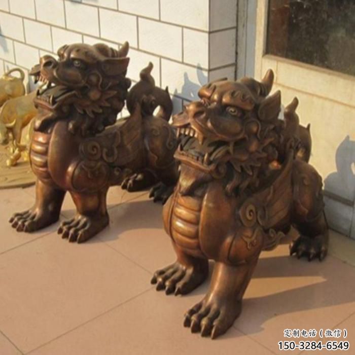 廣場獨角獸雕塑 公園仿真雕塑 抽象擺件