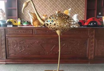 仿真火烈鳥雕塑 店門口園林雕塑 動(dòng)物小品