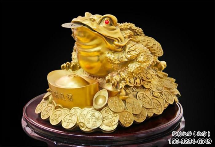 仿真金蟾雕塑 酒店公園雕塑 風(fēng)景區(qū)擺件