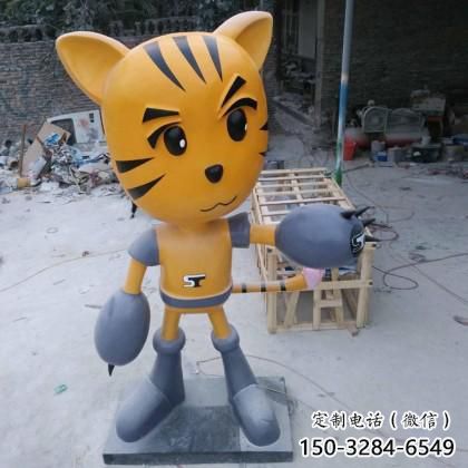 大型老虎雕塑 門(mén)口創(chuàng)意雕塑 售樓處小品