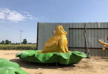水景金蟾雕塑 風(fēng)景區(qū)幾何雕塑 廣場(chǎng)小品