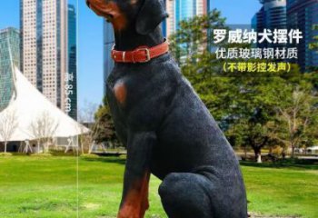 商場(chǎng)狼狗雕塑 仿真犬類雕塑 店門口小品
