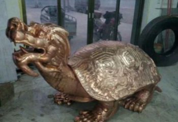 抽象烏龜?shù)袼?店門口彩繪雕塑 步行街?jǐn)[件