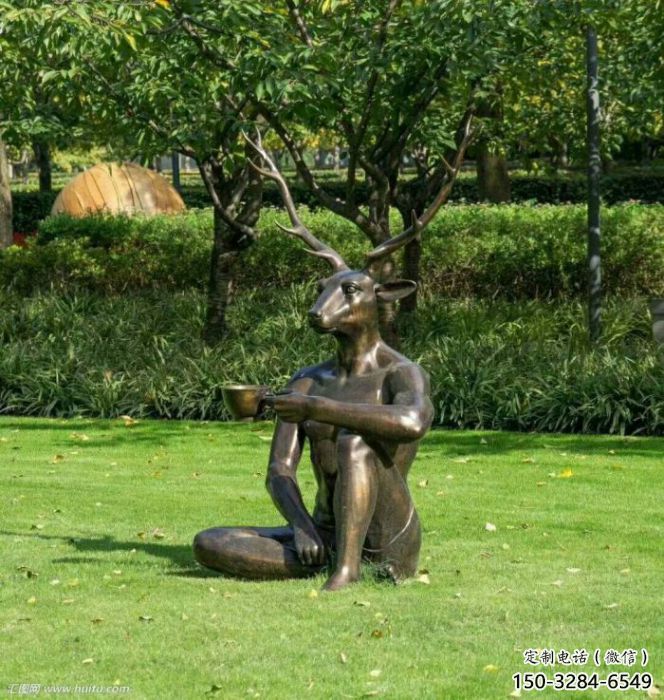 仿真生肖雕塑 店門口園林雕塑 動物小品
