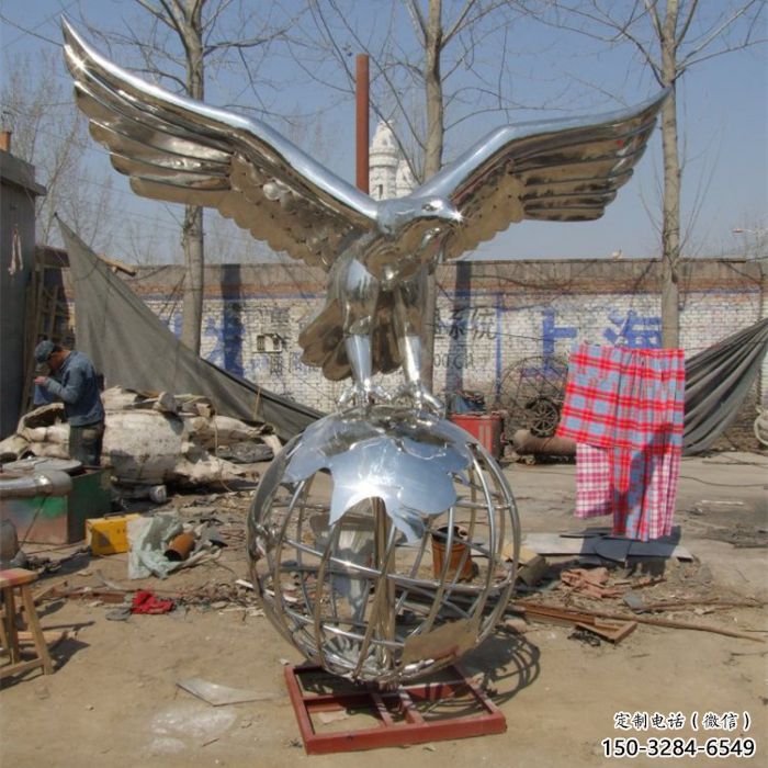 園林老鷹雕塑 風(fēng)景區(qū)仿真雕塑 廣場(chǎng)小品