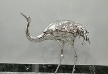 仿真鴕鳥雕塑 酒店公園雕塑 風(fēng)景區(qū)擺件