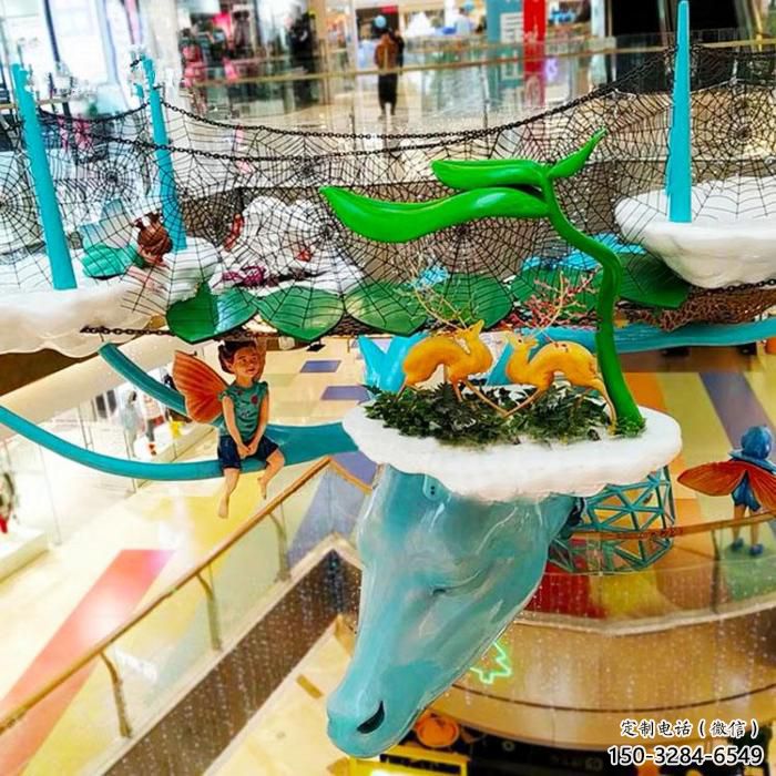 創(chuàng)意鹿頭雕塑 步行街店門口雕塑 動(dòng)物小品
