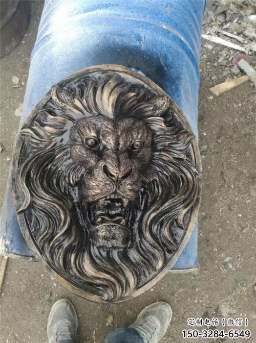 創(chuàng)意獅子頭雕塑 步行街店門口雕塑 動物小品 創(chuàng)意獅子頭雕塑 步行街店門口雕塑 動物小品