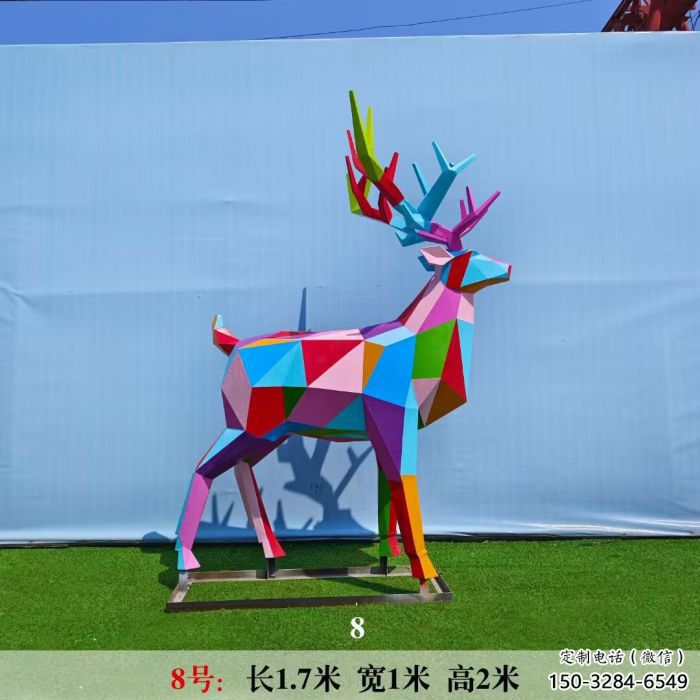 仿真麋鹿雕塑 店門(mén)口園林雕塑 動(dòng)物小品 仿真麋鹿雕塑 店門(mén)口園林雕塑 動(dòng)物小品