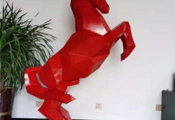 園林奔馬雕塑 城市廣場雕塑 步行街?jǐn)[件