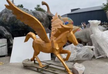 風(fēng)景區(qū)飛馬雕塑 售樓處廣場雕塑 仿古擺件