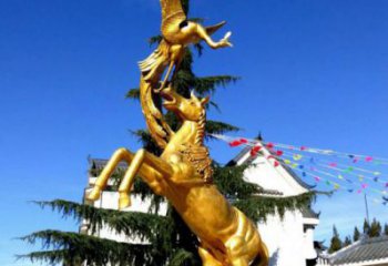風(fēng)景區(qū)金馬雕塑 售樓處廣場雕塑 仿古擺件