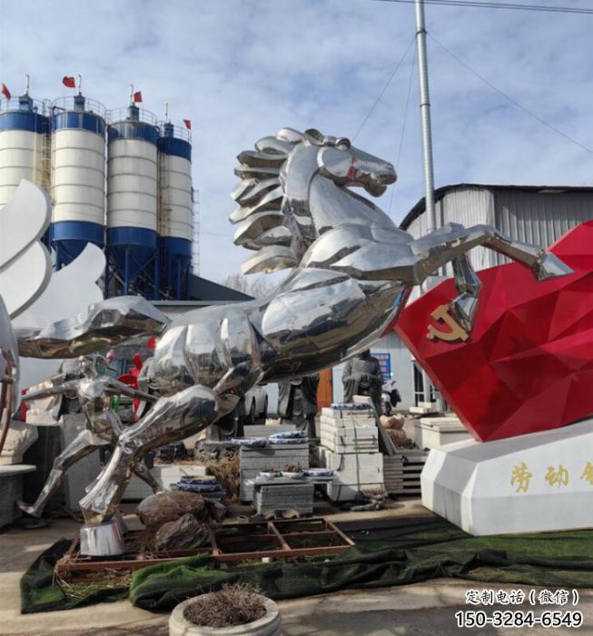 駿馬雕塑 風(fēng)景區(qū)幾何雕塑 廣場小品 駿馬雕塑 風(fēng)景區(qū)幾何雕塑 廣場小品