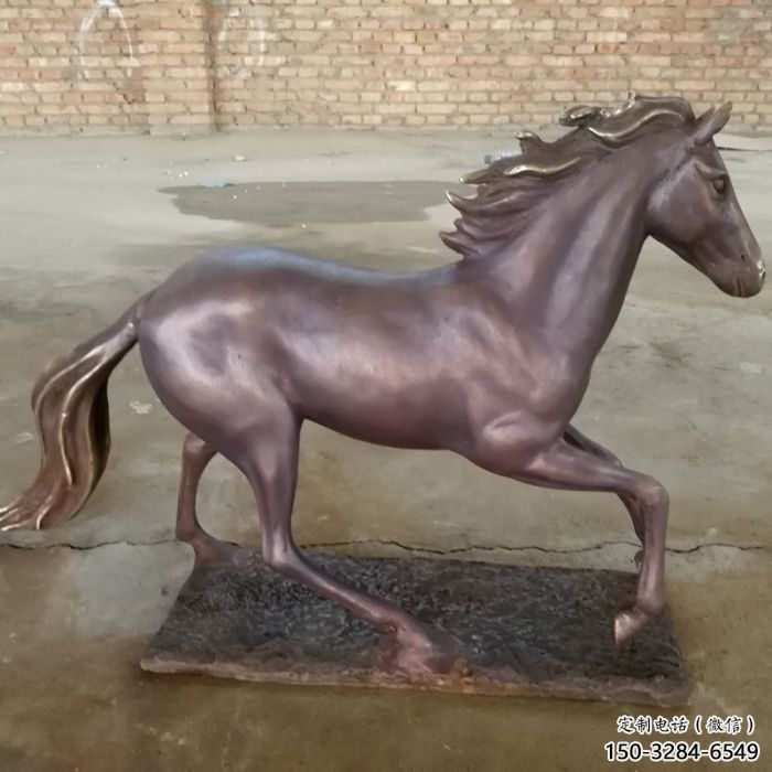 廣場馬踏飛燕雕塑 公園仿真雕塑 抽象擺件