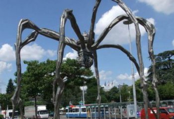 園林蜘蛛雕塑 城市廣場雕塑 步行街?jǐn)[件