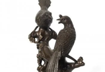 風(fēng)景區(qū)喜鵲雕塑 售樓處廣場(chǎng)雕塑 仿古擺件