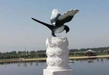 商業(yè)街喜鵲雕塑 售樓處雕塑 動(dòng)物擺件
