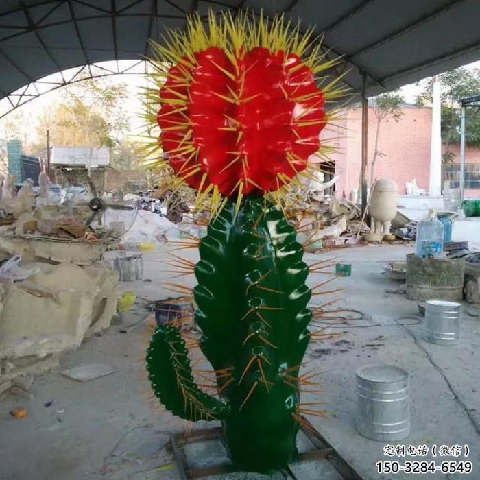 彩繪仙人球雕塑 仿真雕塑 步行街?jǐn)[件 彩繪仙人球雕塑 仿真雕塑 步行街?jǐn)[件