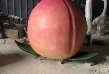 園林桃子雕塑 風(fēng)景區(qū)仿真雕塑 廣場小品