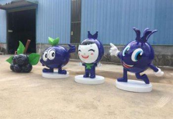 藍(lán)莓雕塑 風(fēng)景區(qū)幾何雕塑 廣場(chǎng)小品