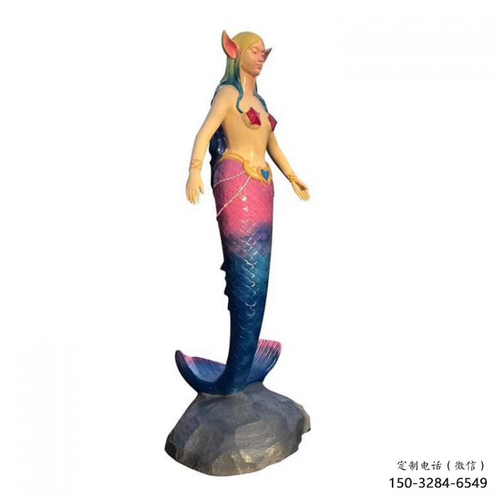 美人魚雕塑 廣場(chǎng)卡通雕塑 門口小品 美人魚雕塑 廣場(chǎng)卡通雕塑 門口小品