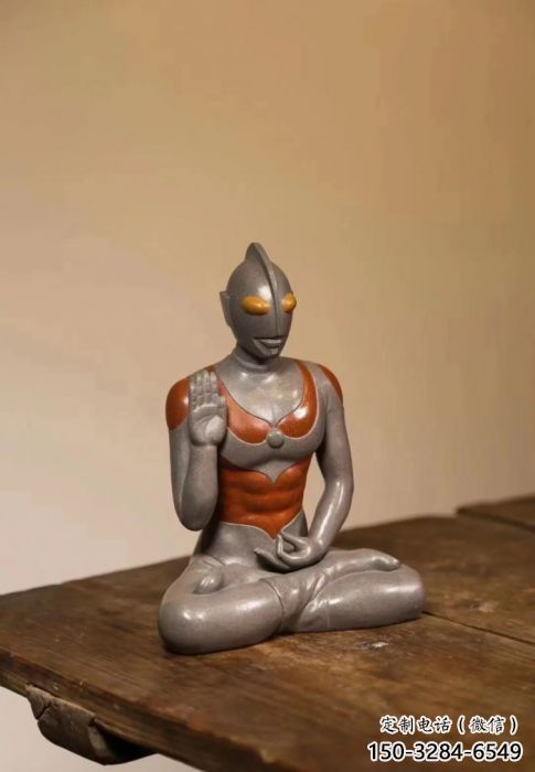 創(chuàng)意奧特曼雕塑 步行街店門口雕塑 卡通小品