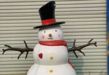 廣場(chǎng)雪人雕塑 公園卡通雕塑 抽象擺件