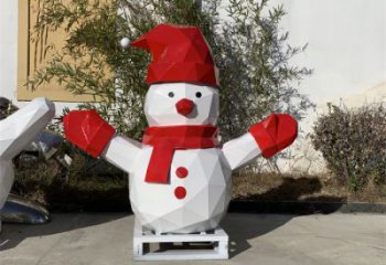 城市雪人雕塑 風(fēng)景區(qū)彩繪雕塑 抽象擺件