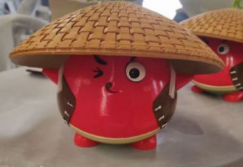 大型公仔雕塑 商業(yè)街廣場(chǎng)雕塑 彩繪擺件
