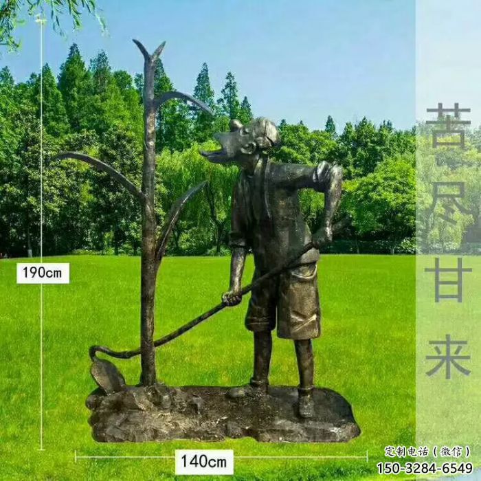 門口農(nóng)夫雕塑 售樓處民俗雕塑 農(nóng)耕小品 門口農(nóng)夫雕塑 售樓處民俗雕塑 農(nóng)耕小品