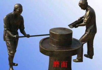 城市農夫雕塑 風景區(qū)彩繪雕塑 抽象擺件