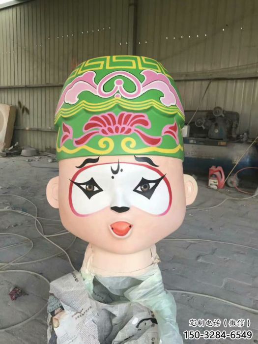 公園戲曲雕塑 酒店門(mén)口雕塑 彩繪擺件 公園戲曲雕塑 酒店門(mén)口雕塑 彩繪擺件