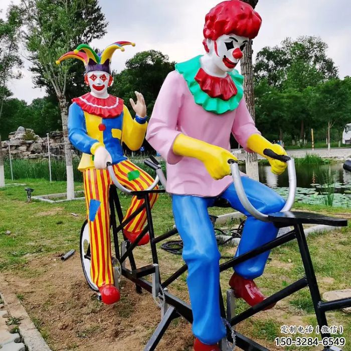 彩繪小丑雕塑 大型城市雕塑 商業(yè)街擺件 彩繪小丑雕塑 大型城市雕塑 商業(yè)街擺件