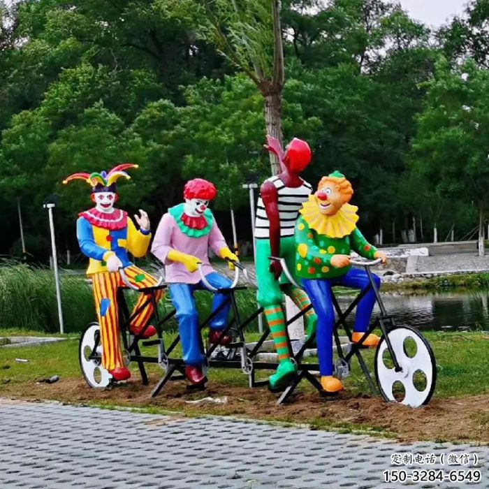 城市小丑雕塑 風(fēng)景區(qū)彩繪雕塑 抽象擺件 城市小丑雕塑 風(fēng)景區(qū)彩繪雕塑 抽象擺件