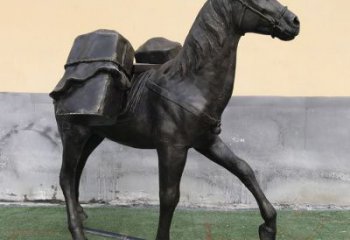 園林茶馬古道雕塑 城市廣場(chǎng)雕塑 步行街?jǐn)[件