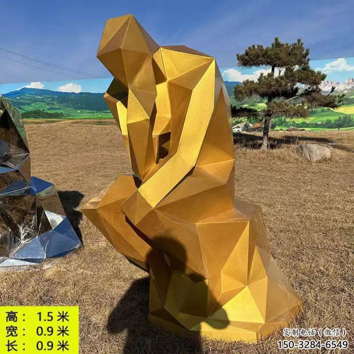 思考者雕塑 廣場(chǎng)沉思者雕塑 門口小品