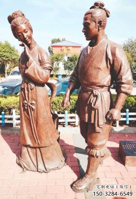 園林牛郎織女雕塑 風(fēng)景區(qū)神話(huà)雕塑 廣場(chǎng)小品 園林牛郎織女雕塑 風(fēng)景區(qū)神話(huà)雕塑 廣場(chǎng)小品