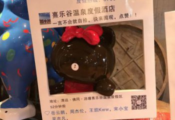 大型玩偶雕塑價(jià)格 門口創(chuàng)意雕塑 售樓處小品